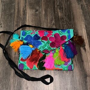 Cute Mexican crossbody purse.